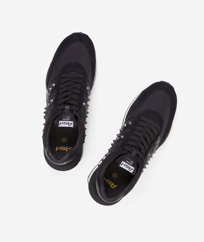 Low-Top Sneakers ASH SPIDERMAN STUDS Homme Noir | TDS-51893714