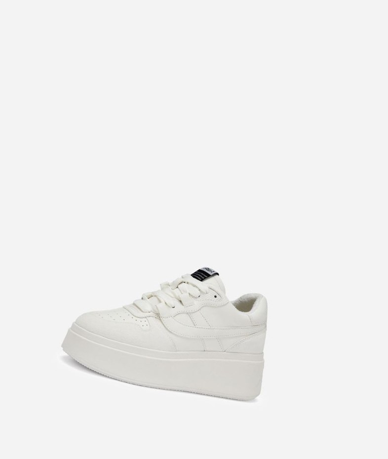 Low-Top Sneakers ASH Match Femme Blanche | YNY-37416399