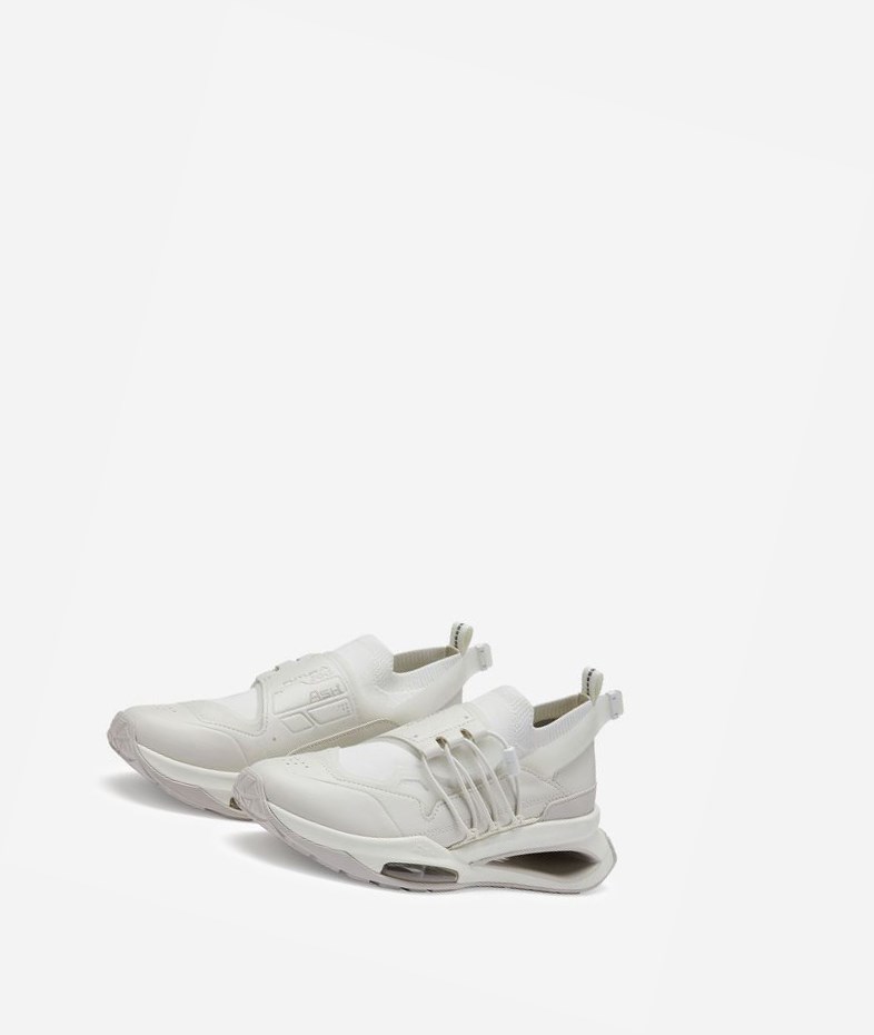 Low-Top Sneakers ASH Futura 100 Femme Blanche Blanche | VNQ-21966575