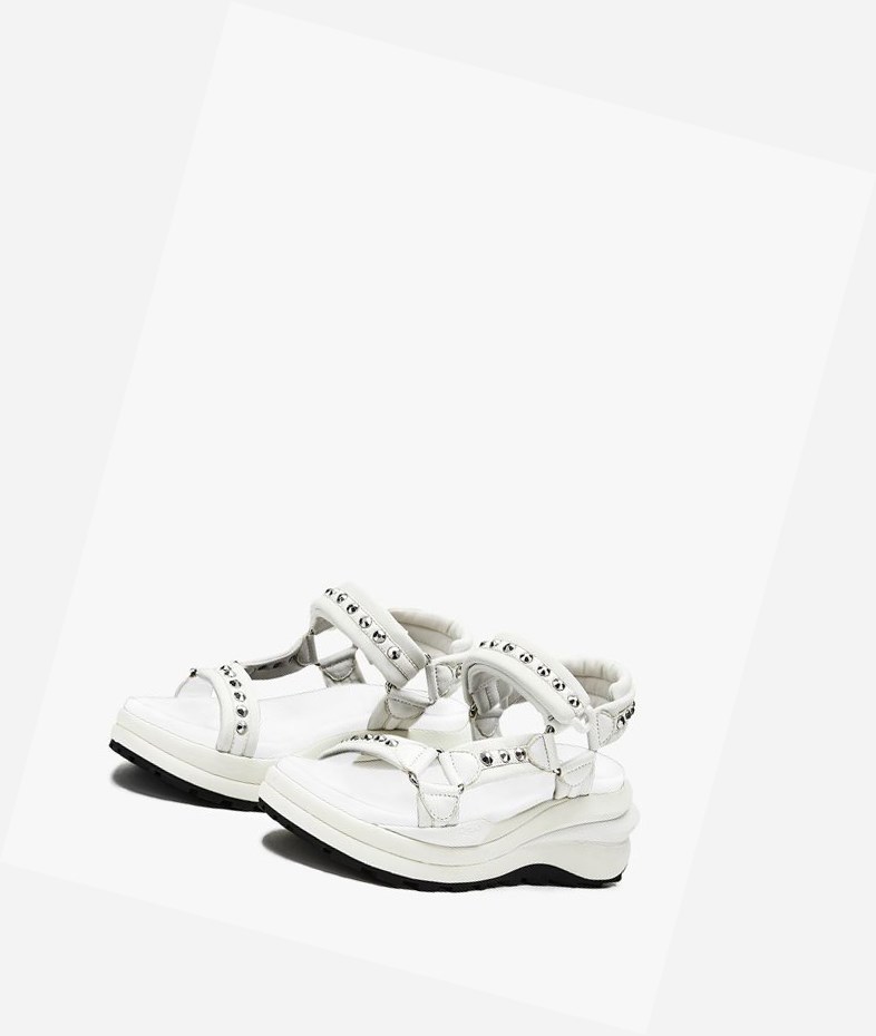 Sneaker Sandals ASH Shogun Femme Blanche | YCY-15526913