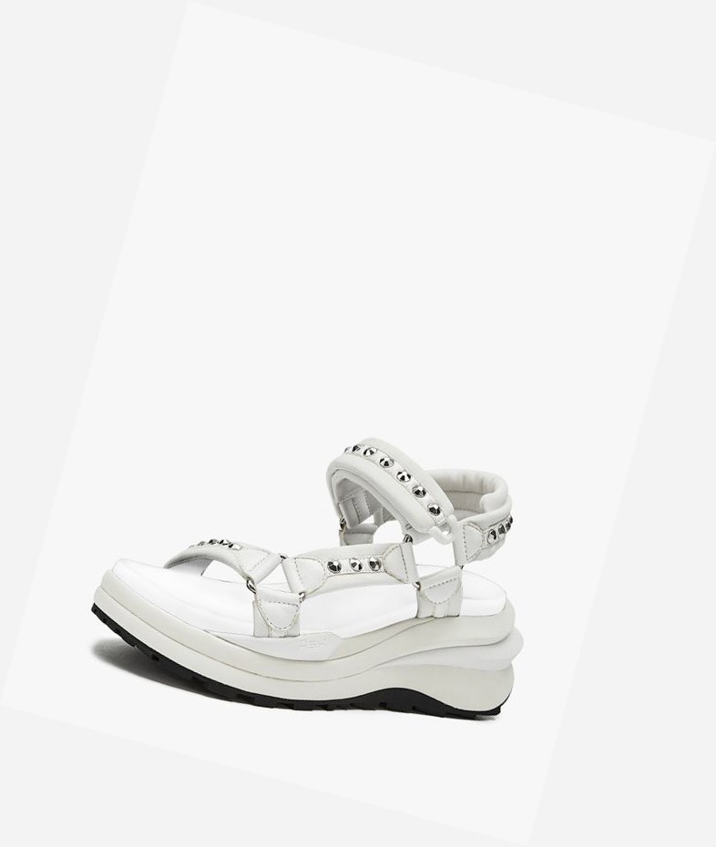 Sneaker Sandals ASH Shogun Femme Blanche | YCY-15526913