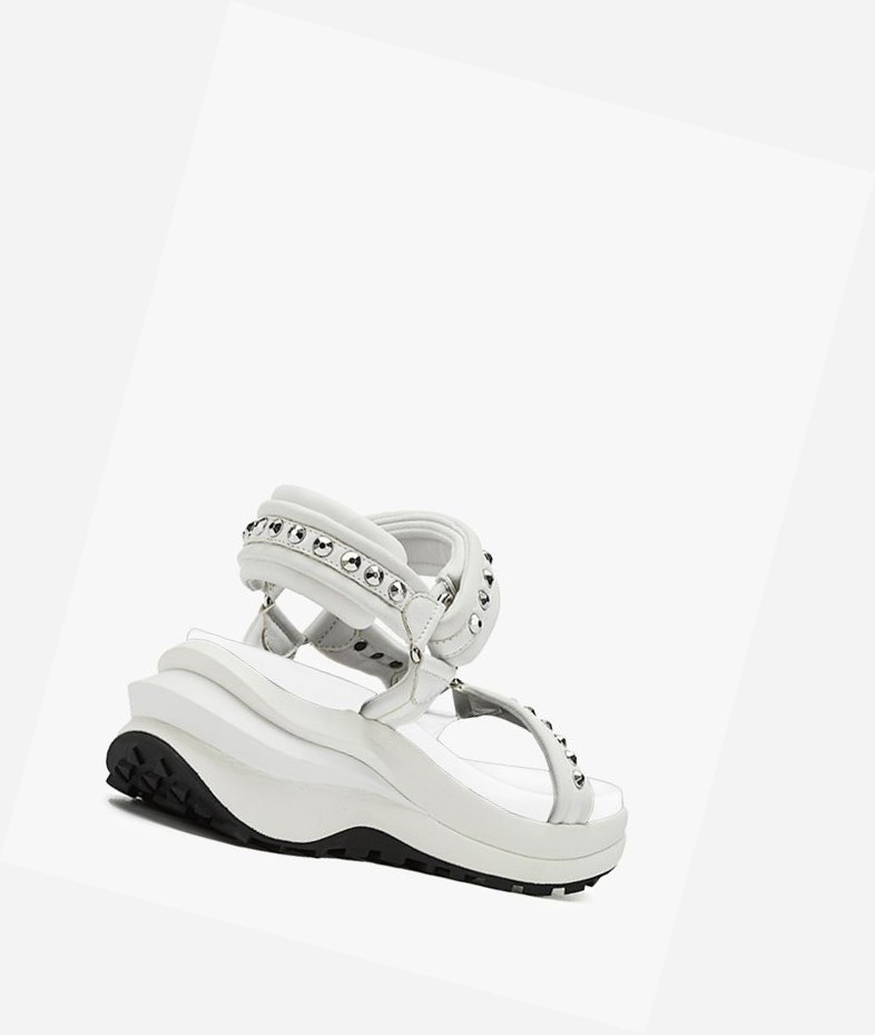 Sneaker Sandals ASH Shogun Femme Blanche | YCY-15526913