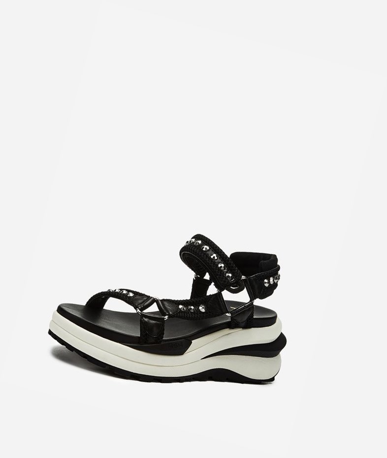 Sneaker Sandals ASH Shogun Femme Noir | PGV-12403464