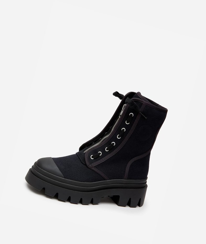 High-Top Sneakers ASH Phoenix Femme Noir | DMJ-86977574