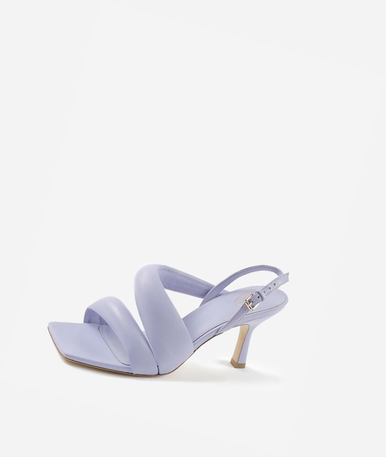 Heeled Sandals ASH Madison Femme Lavande | TSW-49979399