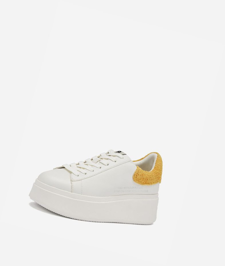 Low-Top Sneakers ASH Moby Be Kind Femme Blanche | SMX-14283831