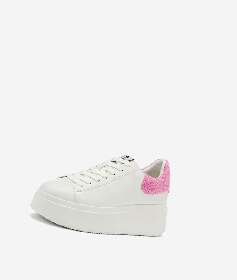 Low-Top Sneakers ASH Moby Be Kind Femme Blanche | MGD-48055575