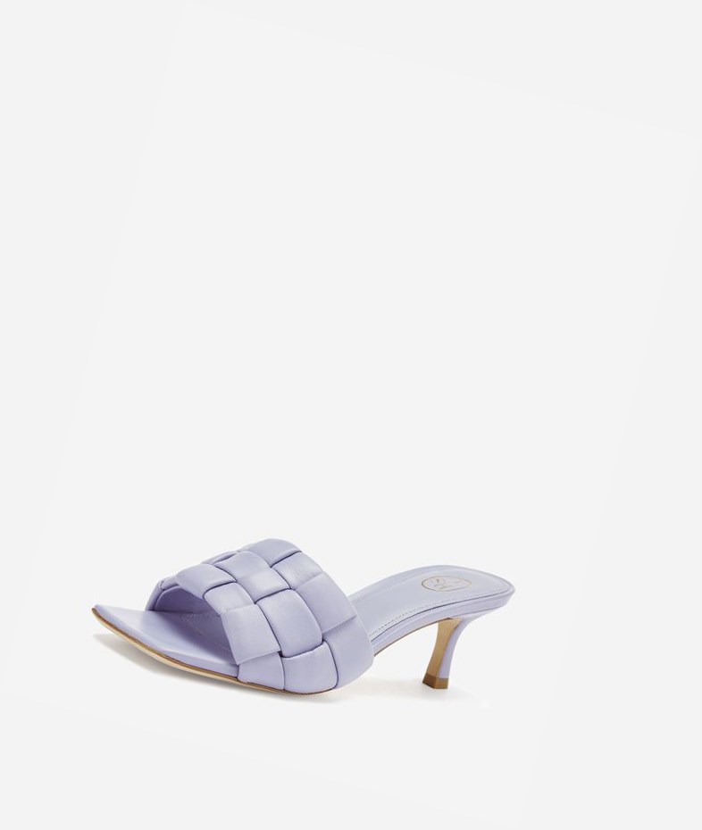 Heeled Sandals ASH Kim Femme Violette | XED-28631714