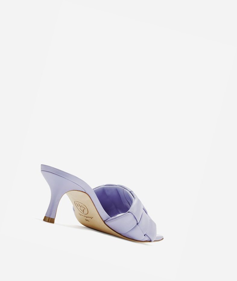 Heeled Sandals ASH Kim Femme Violette | XED-28631714