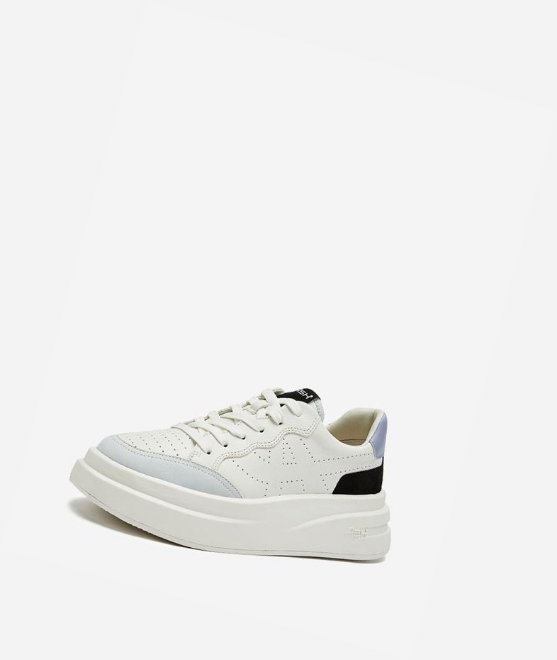 Low-Top Sneakers ASH Impuls Femme Noir Blanche | GYM-83871277