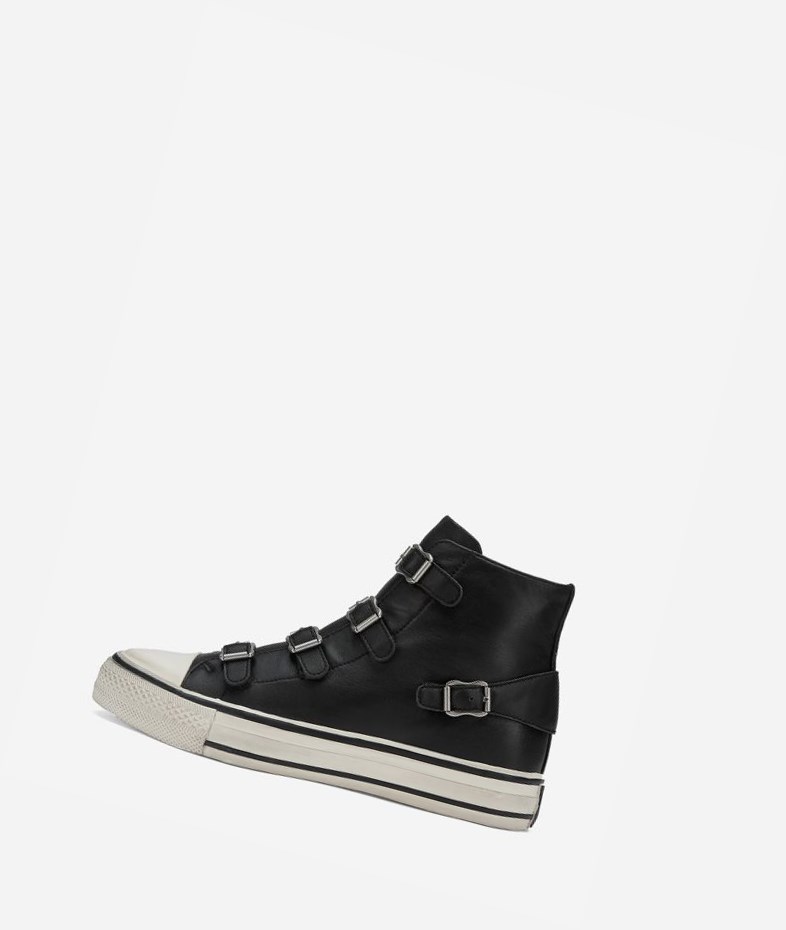 High-Top Sneakers ASH Virgin Femme Noir | HSL-30345745