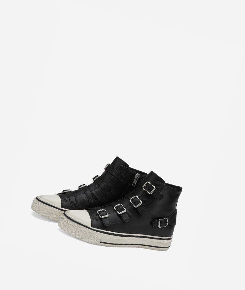 High-Top Sneakers ASH Virgin Femme Noir | HSL-30345745