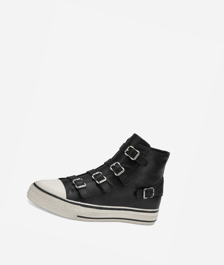 High-Top Sneakers ASH Virgin Femme Noir | HSL-30345745