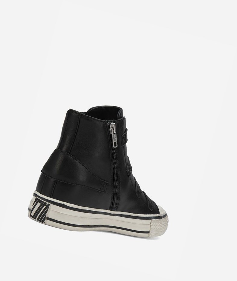 High-Top Sneakers ASH Virgin Femme Noir | HSL-30345745