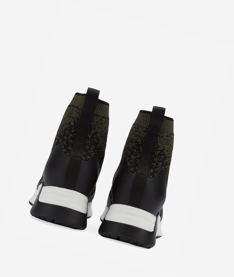 High-Top Sneakers ASH Lipstick Femme Noir | EYL-17585837