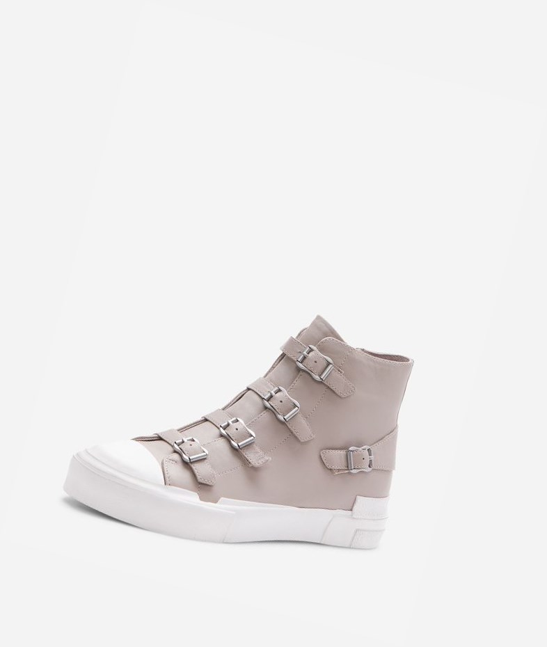 High-Top Sneakers ASH Gang Femme Pearl | XJK-51994108