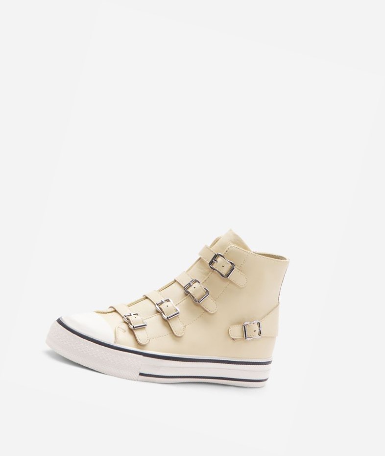 High-Top Sneakers ASH Virgin Femme Vaniglia | XUG-57452838