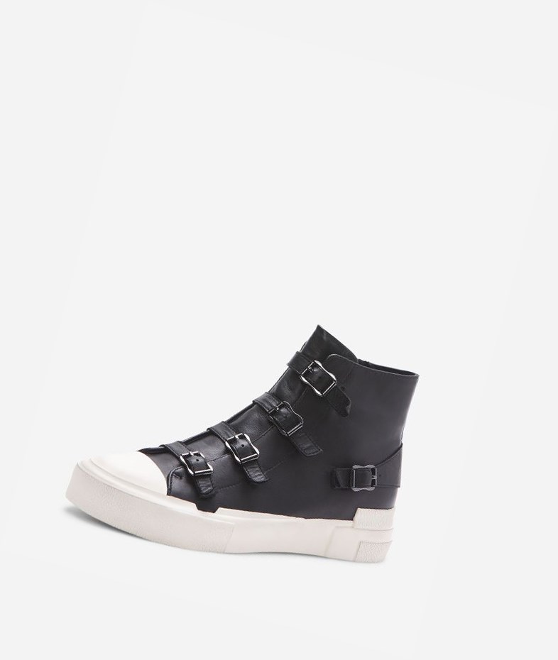 High-Top Sneakers ASH Gang Femme Noir | PKM-80597261