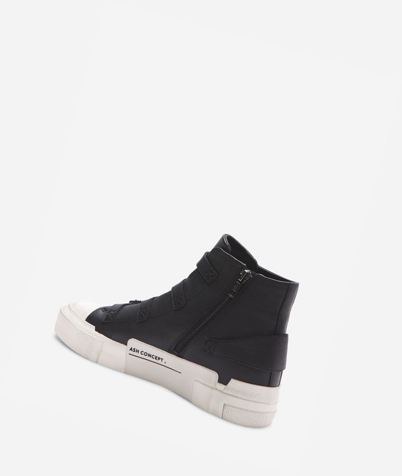 High-Top Sneakers ASH Gang Femme Noir | PKM-80597261