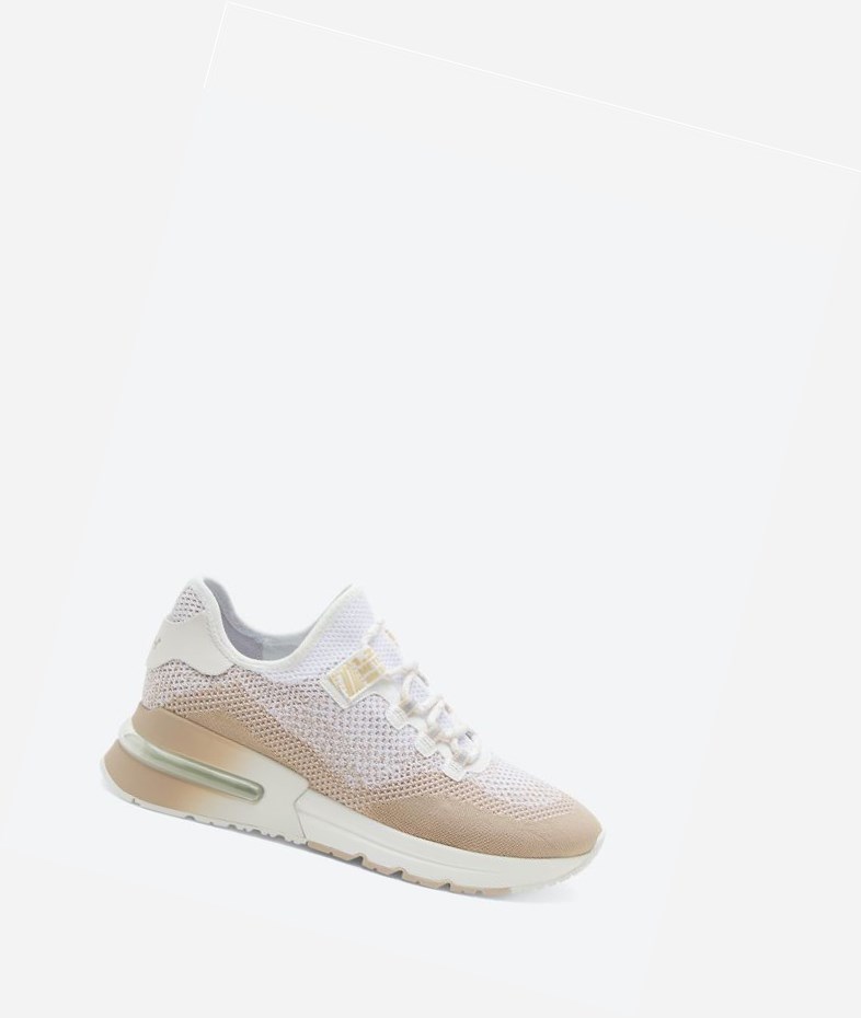 Air Cushion Sneakers ASH Krush Degrade Femme Blanche | WDQ-76780067