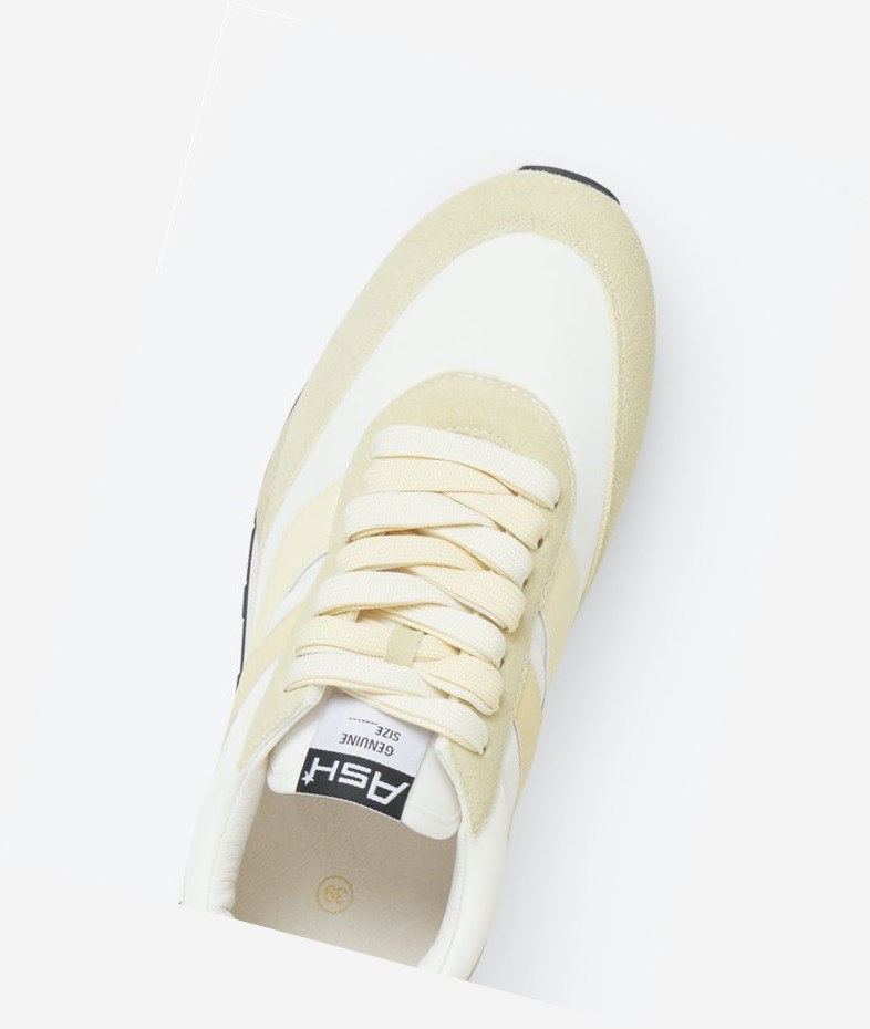 Low-Top Sneakers ASH Spider Femme Blanche | WBX-09364476