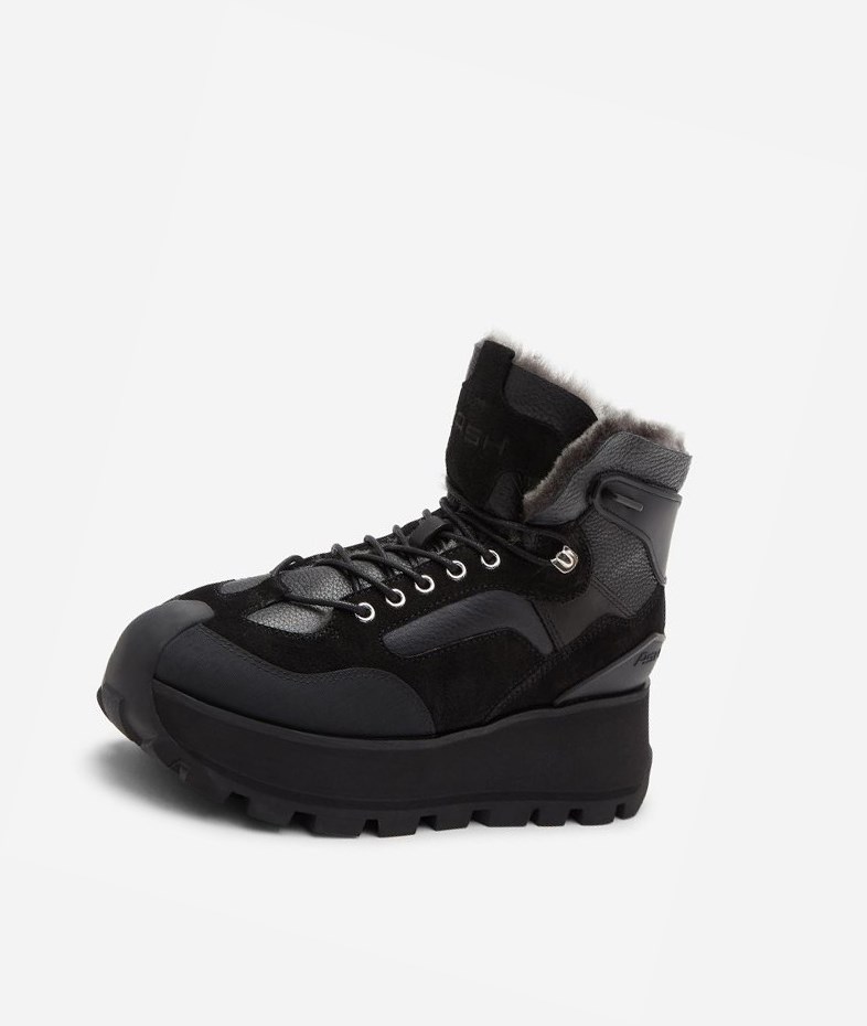 High-Top Sneakers ASH Sweet Femme Noir | AJG-03212232