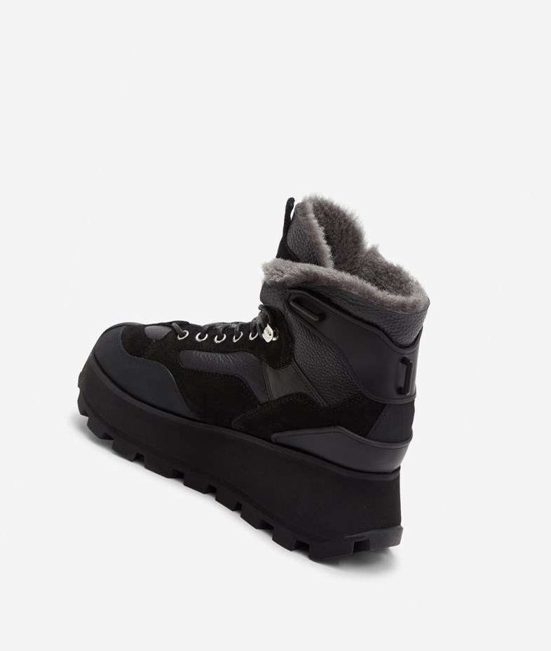 High-Top Sneakers ASH Sweet Femme Noir | AJG-03212232