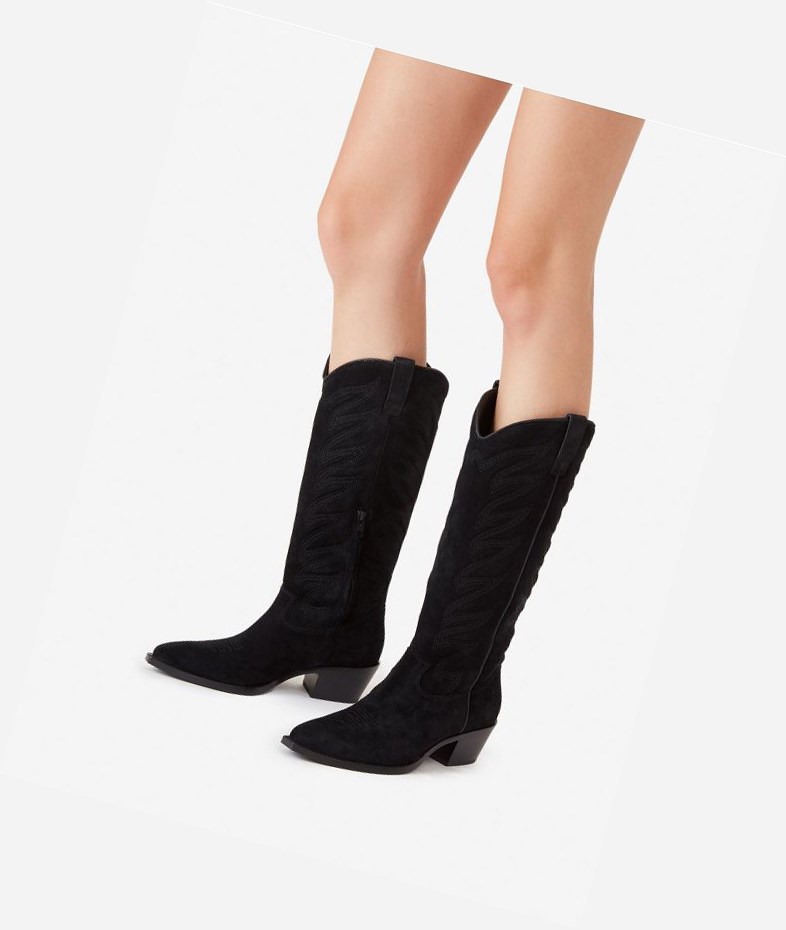 Long Boots ASH Delirium Femme Noir | ACB-43822626