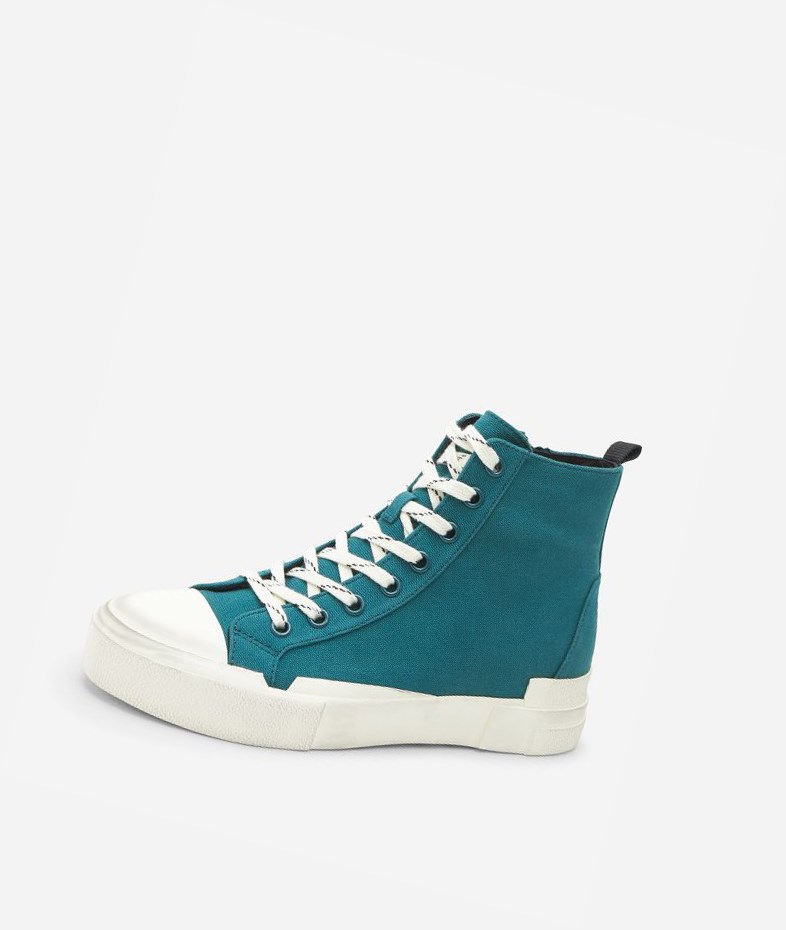 High-Top Sneakers ASH Ghibly Femme Petrol | AAM-20796366