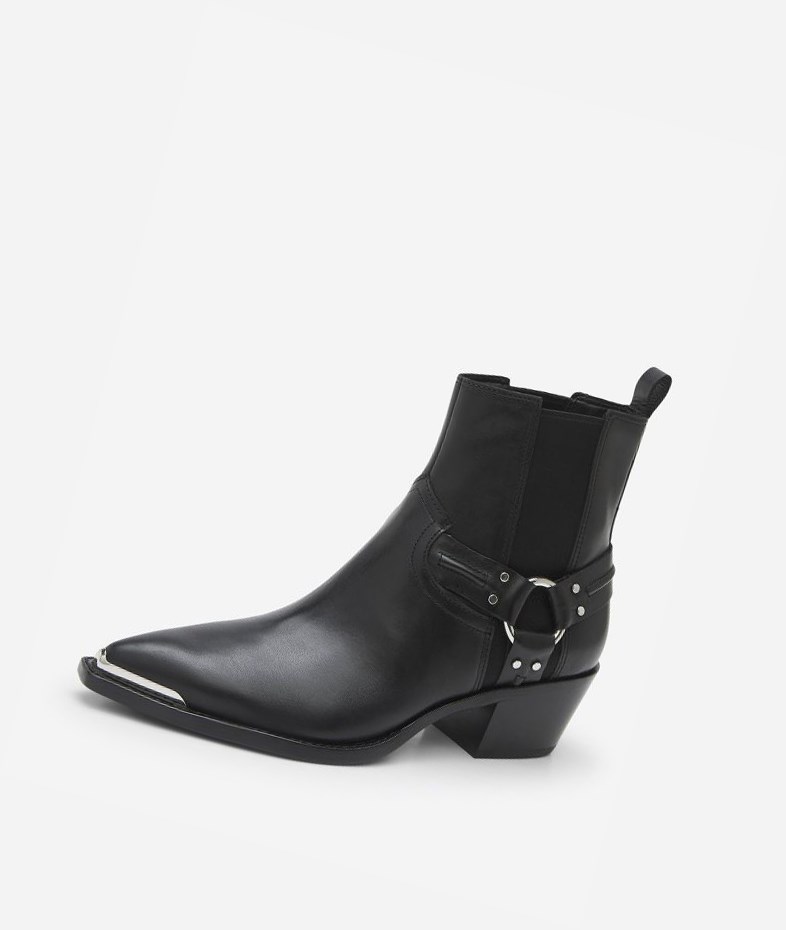 Bottines ASH Dusty Femme Noir | RLT-02444312