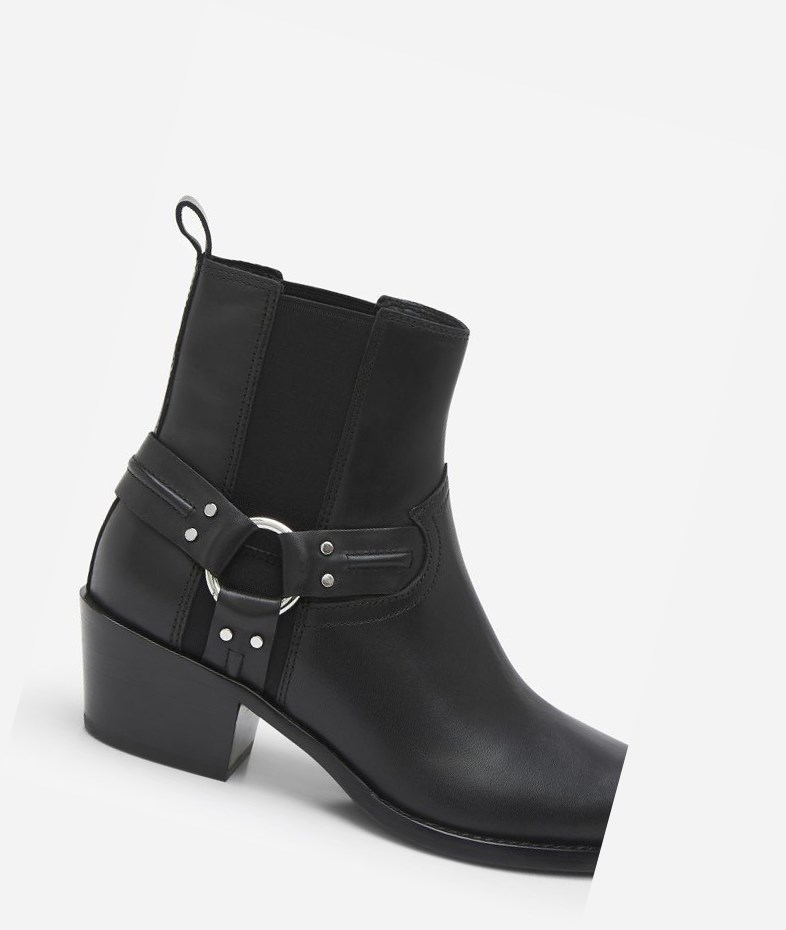 Bottines ASH Dusty Femme Noir | RLT-02444312