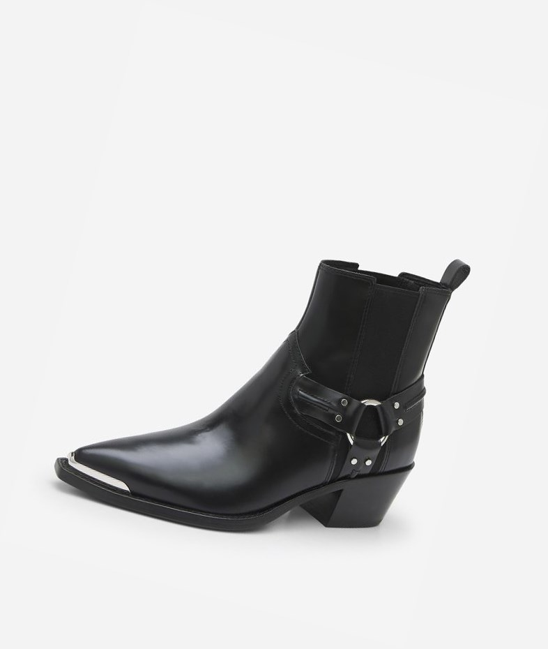 Bottines ASH Dusty Femme Noir | GXS-01507876