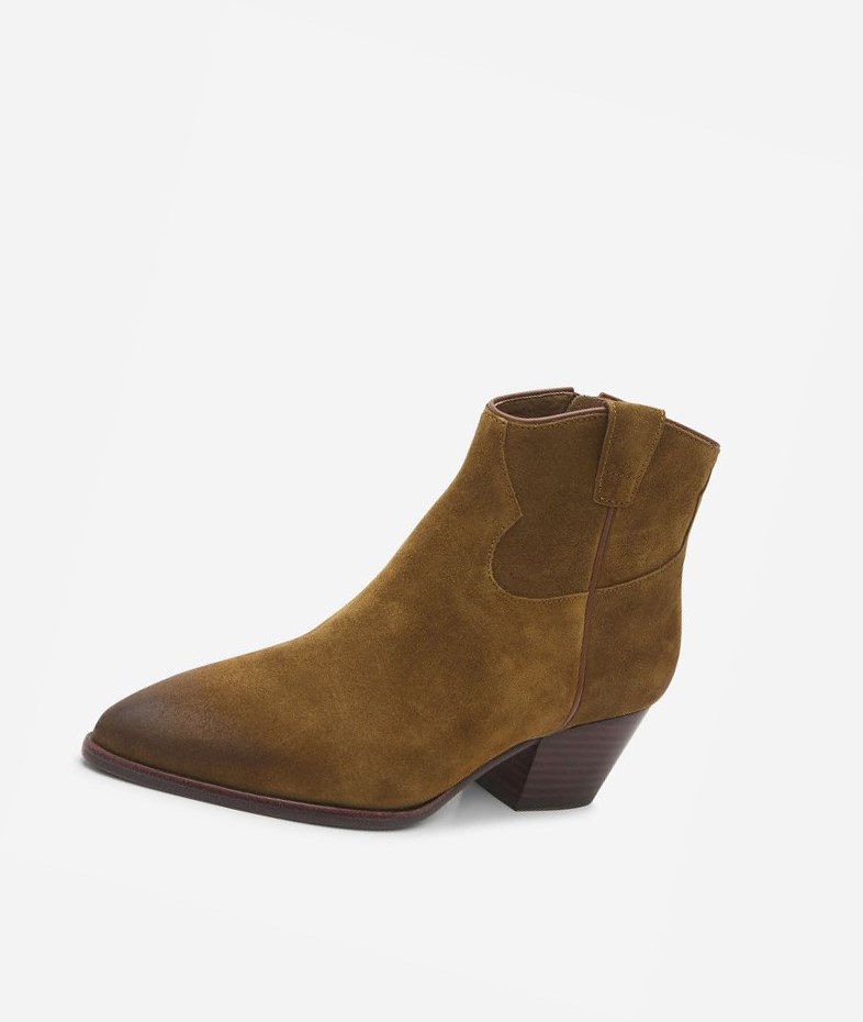 Bottines ASH Houston Femme Russet | DIN-17048808