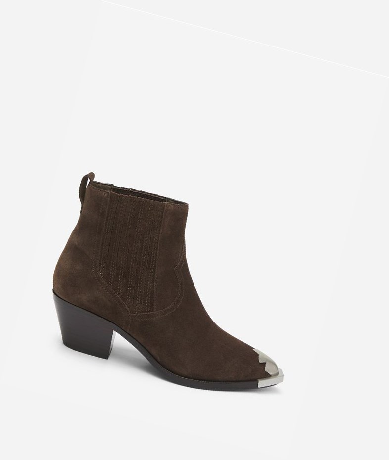 Bottines ASH Floyd Femme Espresso | SGX-95117368