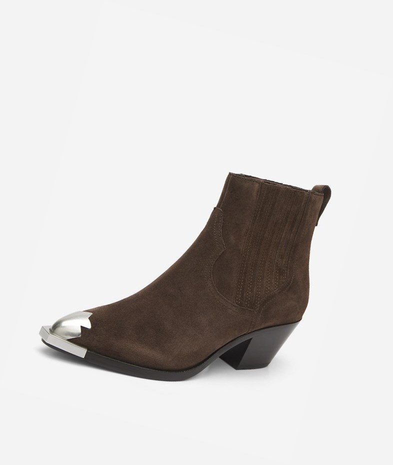 Bottines ASH Floyd Femme Espresso | SGX-95117368