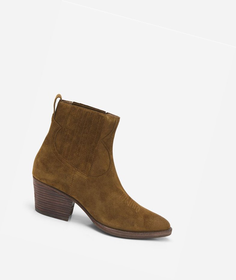 Bottines ASH Faith Femme Russet | LCP-19880991