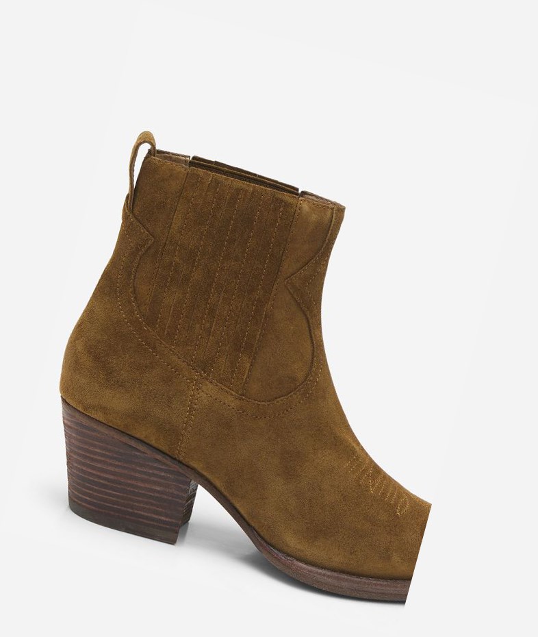 Bottines ASH Faith Femme Russet | LCP-19880991