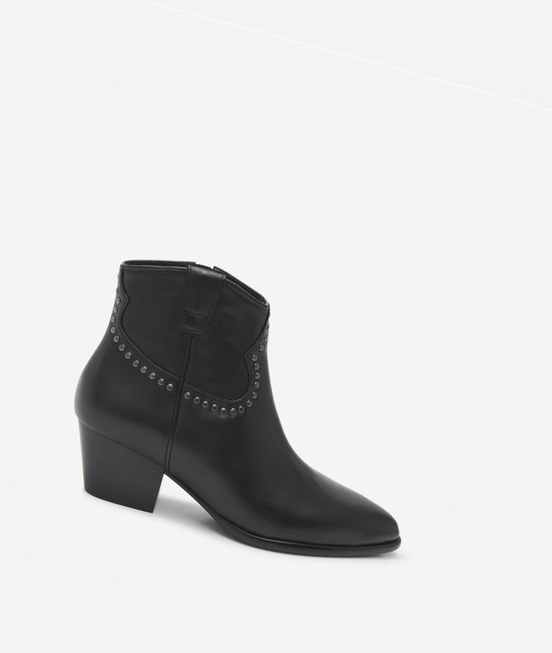 Bottines ASH Houston Bis Femme Noir | OAD-00322764