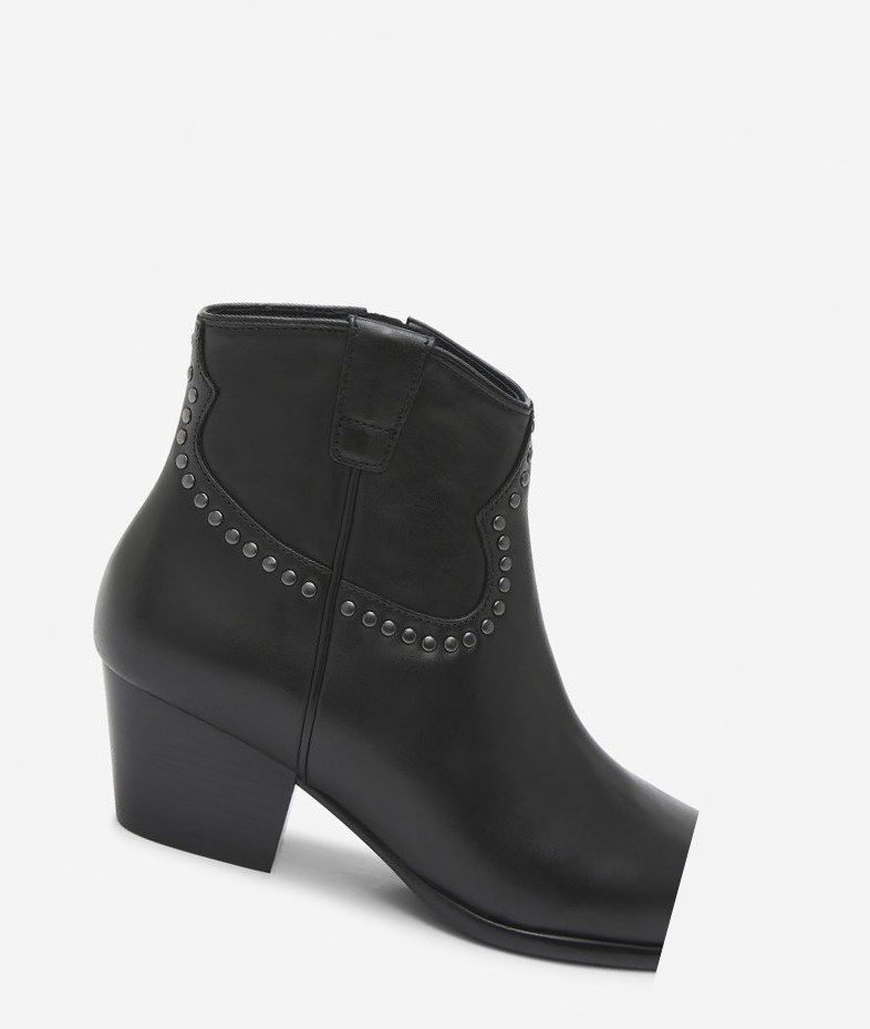 Bottines ASH Houston Bis Femme Noir | OAD-00322764