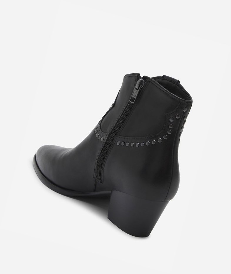 Bottines ASH Houston Bis Femme Noir | OAD-00322764