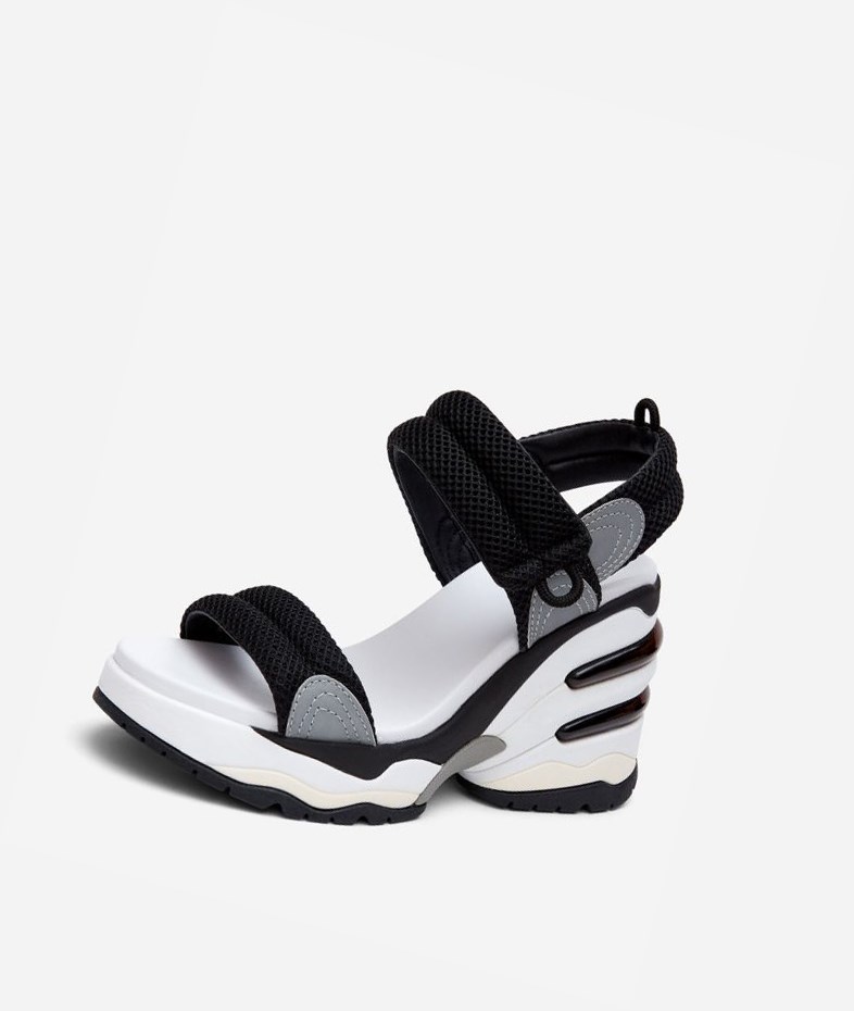 Sneaker Sandals ASH Cosmos Femme Noir Argent | AEX-73748814