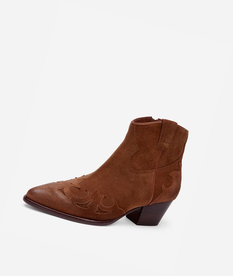 Bottines ASH Harlow Femme Russet | VVY-32831008