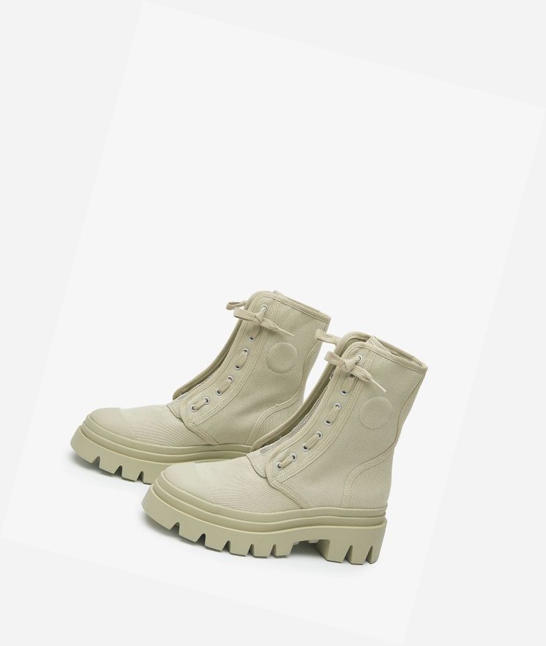 High-Top Sneakers ASH Phoenix Femme Military | AFH-38509088