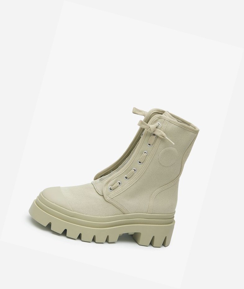 High-Top Sneakers ASH Phoenix Femme Military | AFH-38509088