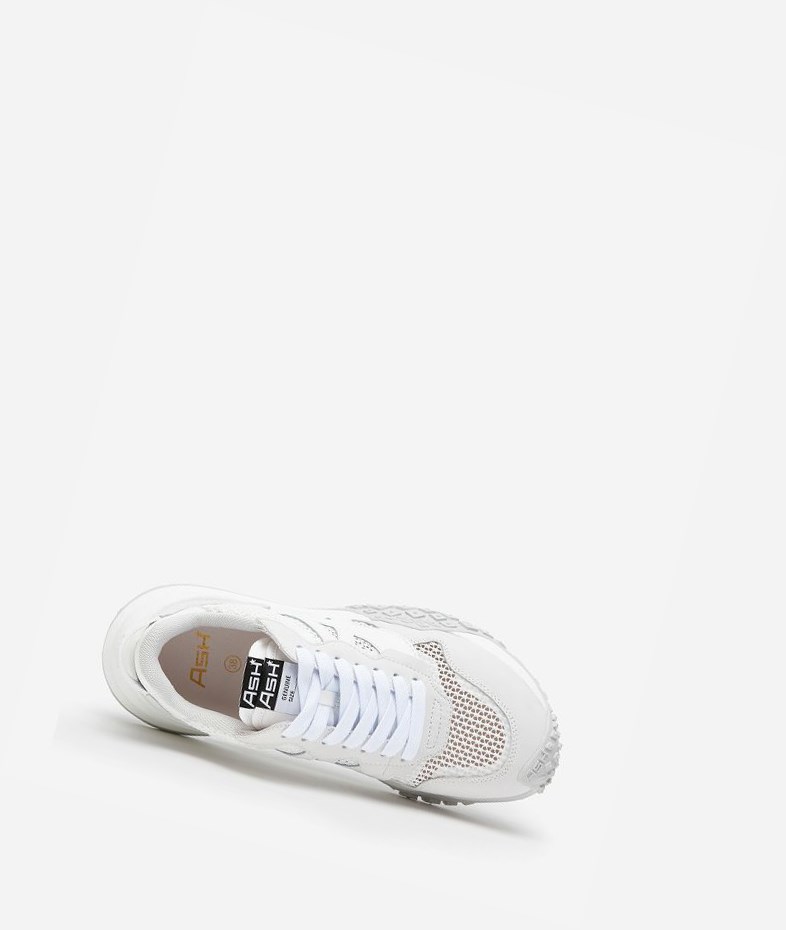 Low-Top Sneakers ASH Joker Femme Blanche Blanche Blanche | COZ-08975098