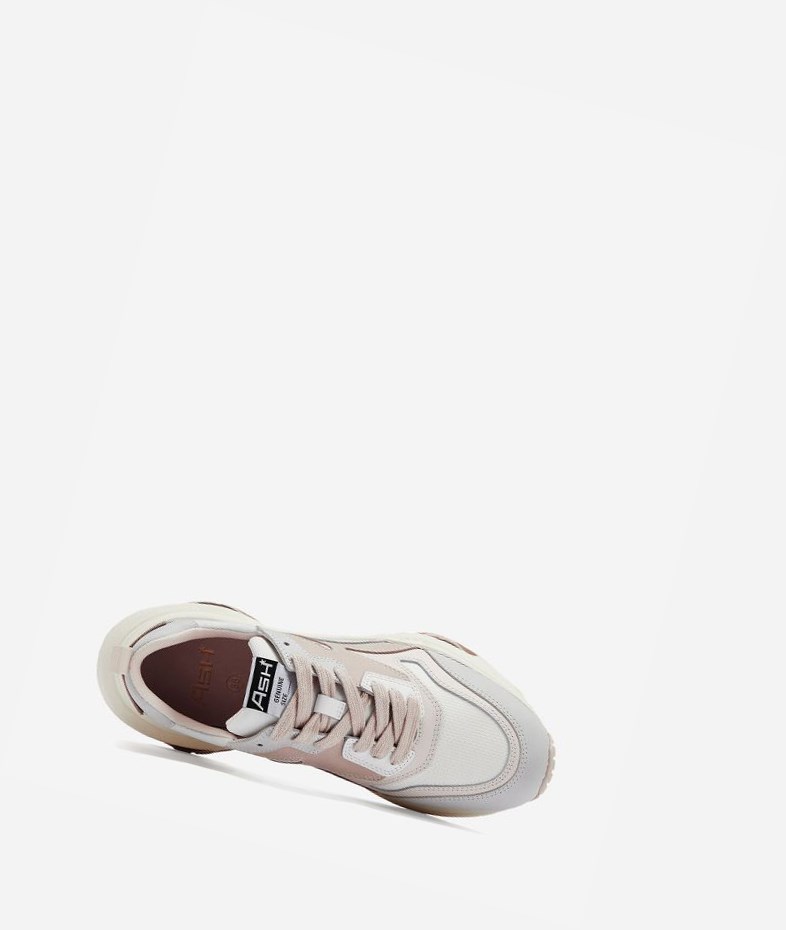 Low-Top Sneakers ASH Octopus Femme Blanche Blanche | UGZ-00826212